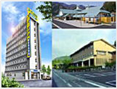 ビジネスホテル「スーパーホテル桑名」 大和町やすらぎ館温泉利用施設、うすずみ温泉